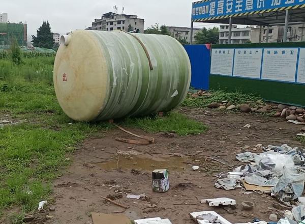 台北遂宁船山区10立方玻璃钢化粪池项目